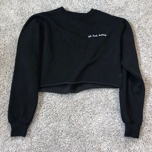 Brandy Melville Cropped Sweatshirt